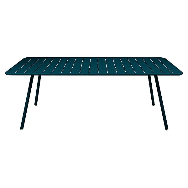 Luxembourg Tisch 207 x 100 cm Acapulcoblau günstig online kaufen