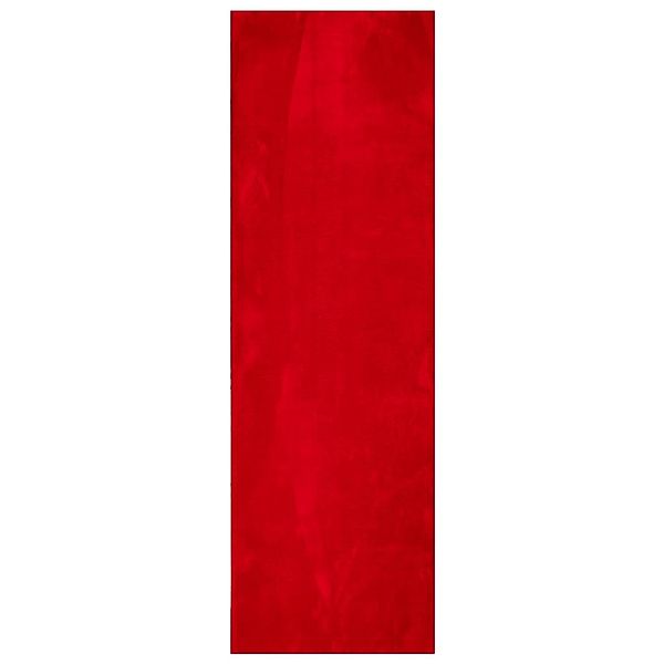 vidaXL Teppich Huarte Kurzflor Weich Und Waschbar Rot 80x250 Cm 1931332 günstig online kaufen