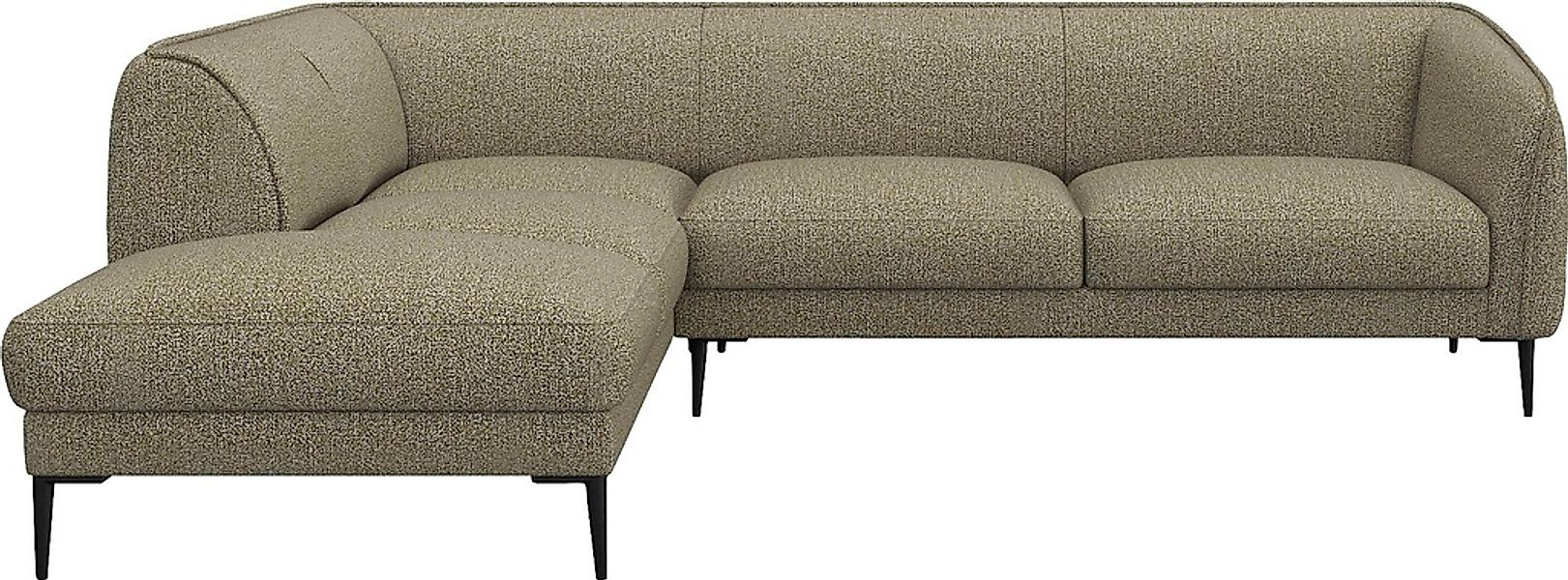 FLEXLUX Ecksofa "Belle Designsofa, L-Form, B/T 268/209 cm" Skandinavisches günstig online kaufen