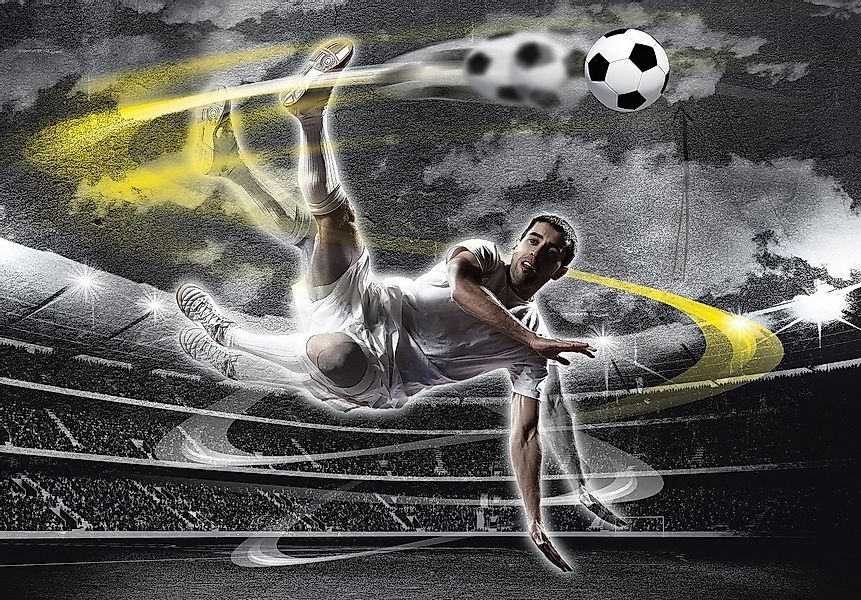 Wallarena Fototapete 254X184 cm - Papier Tapete Wohnzimmer Schlafzimmer, Gl günstig online kaufen