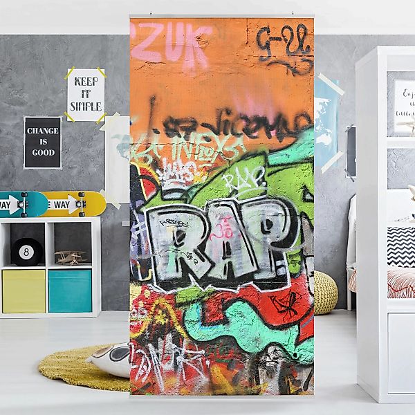 Raumteiler Graffiti günstig online kaufen