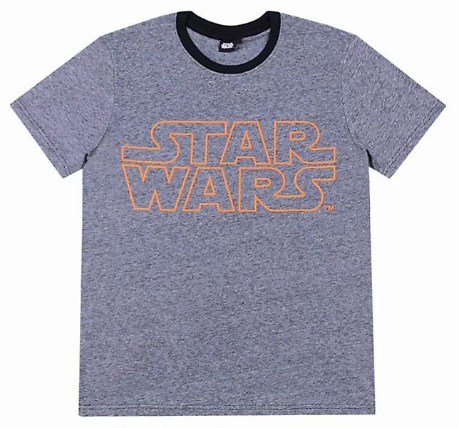 Sarcia.eu Kurzarmbluse Dunkelblaues T-Shirt für Männer Star Wars Disney XXL günstig online kaufen