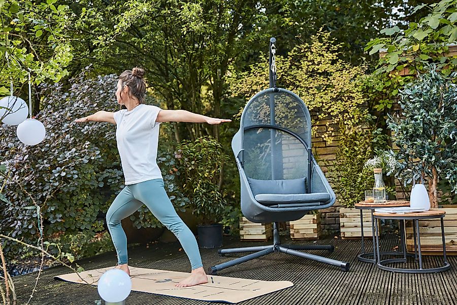 Siena Garden Hängesessel »YOBAYA«, Korb platzsparend faltbar günstig online kaufen