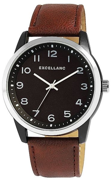 EXCELLANC Quarzuhr 2900275 Excellanc Herrenuhren mit Band aus Lederimitat günstig online kaufen