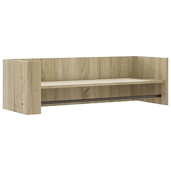 vidaXL Wandregal Sonoma-Eiche 100x35x30,5 cm Holzwerkstoff 848460 günstig online kaufen