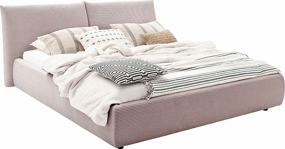 PLACES OF STYLE Polsterbett "Priora in 4 Breiten bis 200cm" auch in NaturLE günstig online kaufen