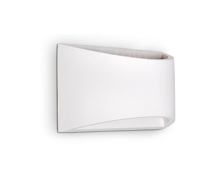 hofstein Wandleuchte »Alli« Wandlampe aus Keramik in Weiß, ohne Leuchtmitte günstig online kaufen