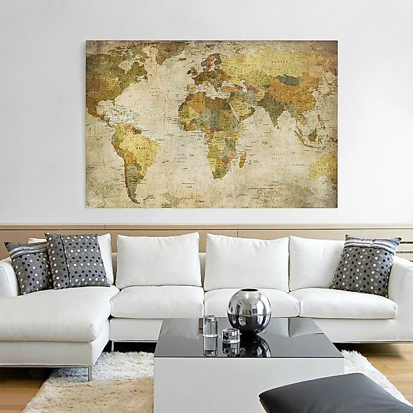 home24 Bild Weltkarte günstig online kaufen