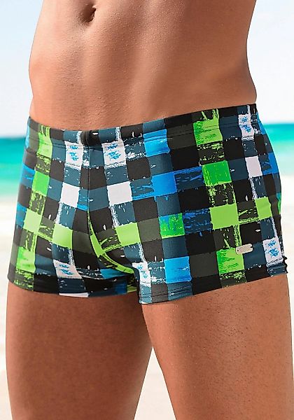 Buffalo Boxer-Badehose, in trendiger Karo-Optik günstig online kaufen