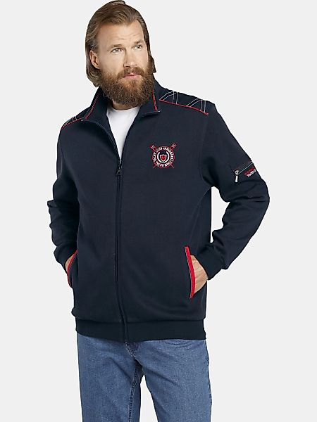 Jan Vanderstorm Sweatjacke "Sweatjacke ATLI" günstig online kaufen