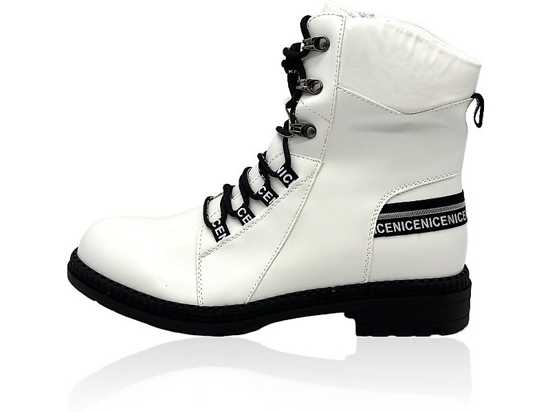 Nowaland Damen Stiefeletten mit Kunstfellfutter Winterstiefelette günstig online kaufen