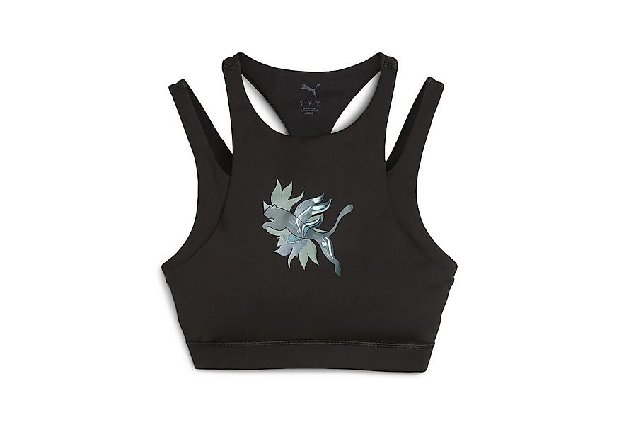 PUMA Sport-BH GREEN TERRAINS GRAPHIC BH für mittlere Belastung Damen günstig online kaufen