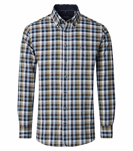 CASAMODA Langarmhemd "CASAMODA Freizeithemd kariert" günstig online kaufen