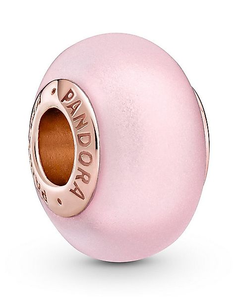 Pandora Runder Anhänger Bead-Charm Muranoglas Matt Rosa günstig online kaufen