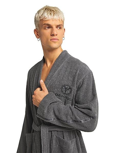 CARLO COLUCCI Bademantel Vito, 100% Baumwolle günstig online kaufen