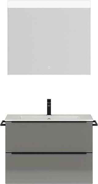 nobilia® Badmöbel-Set »Levere« vormontiert, mit Soft-Close, 2 Stk. tlg. Hoc günstig online kaufen