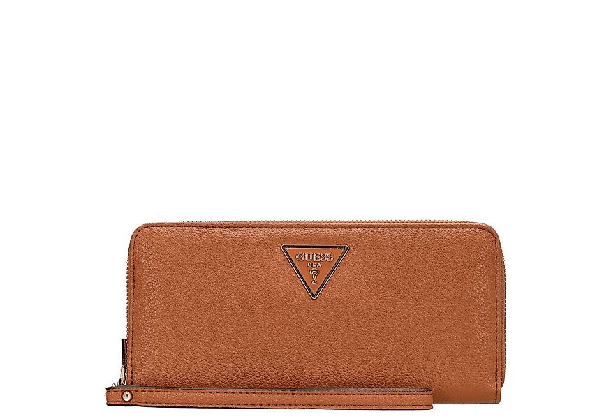 Guess Geldbörse Laurel II SLG Large Zip Around - Geldbörse (cognac) günstig online kaufen