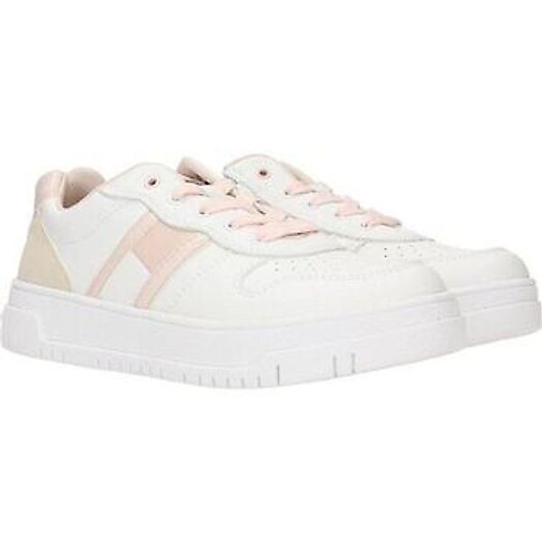 Tommy Hilfiger  Damenschuhe FLAG LOW Blanc günstig online kaufen