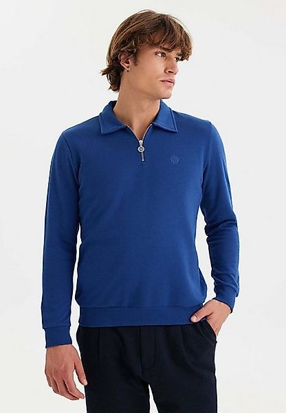 WESTMARK LONDON Polokragenpullover CORE ZIPPED POLO SWEAT (1-tlg) günstig online kaufen