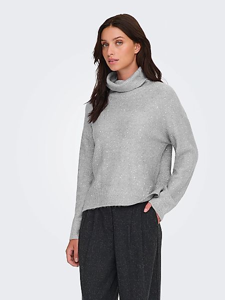 ONLY Rollkragenpullover "ONLARIZONA LS SEQUINS ROLLNECK PULL KNT" günstig online kaufen