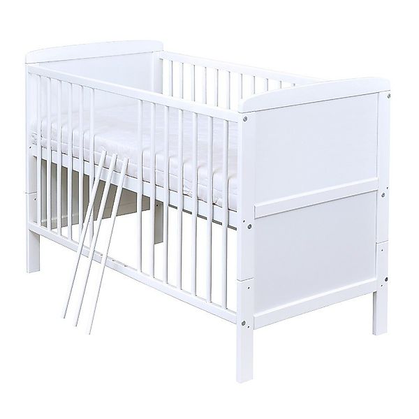 Baby-Delux Babyzimmer-Komplettset Babyzimmer 140x70 weiß Komplettset, günstig online kaufen