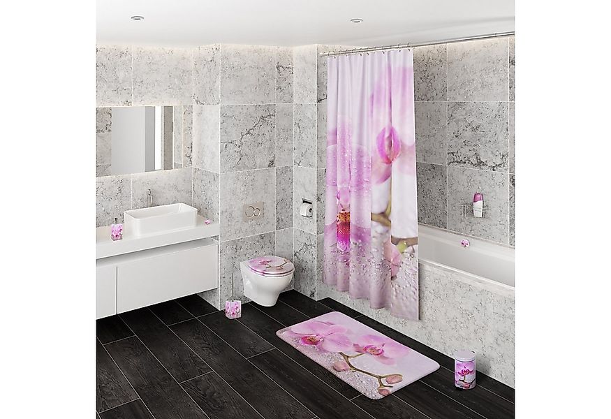 Sanilo Badaccessoire-Set Blooming, WC-Bürste und Seifenspender, 2 tlg., 2-t günstig online kaufen