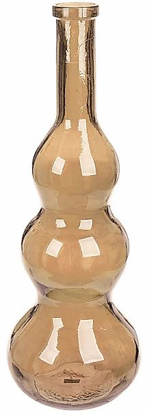 GILDE Bodenvase »Bodenvase bauchig "Balleros" braun«, (1 St.) günstig online kaufen