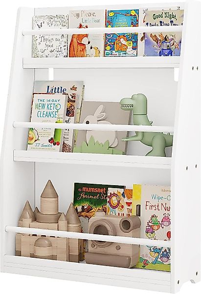 EUGAD Kinderregal, 1-tlg., Kinderbücherregal mit 3 günstig online kaufen