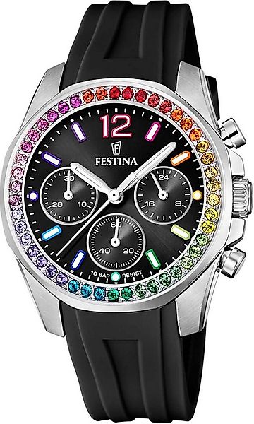 Festina Chronograph Boyfriend Collection F20610/3, Armbanduhr, Quarzuhr, Da günstig online kaufen