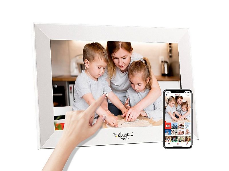 Goldstern-Tech Vision Frame Digitaler Bilderrahmen (25,65 cm/10.1 ", 1280x8 günstig online kaufen