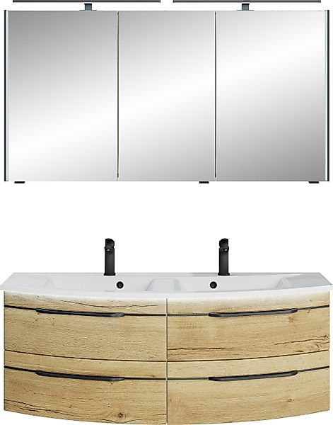 Saphir Badmöbel-Set Badezimmer-Set 133,2 cm breit, günstig online kaufen