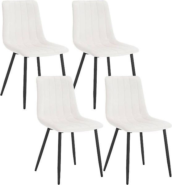 Klihome Polsterstuhl (4 St), Küchenstuhl, Wohnzimmerstuhl, günstig online kaufen