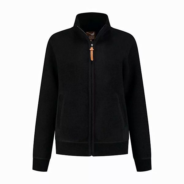 MGO Strickjacke MGO Nora Cardigan Lady Black XL günstig online kaufen