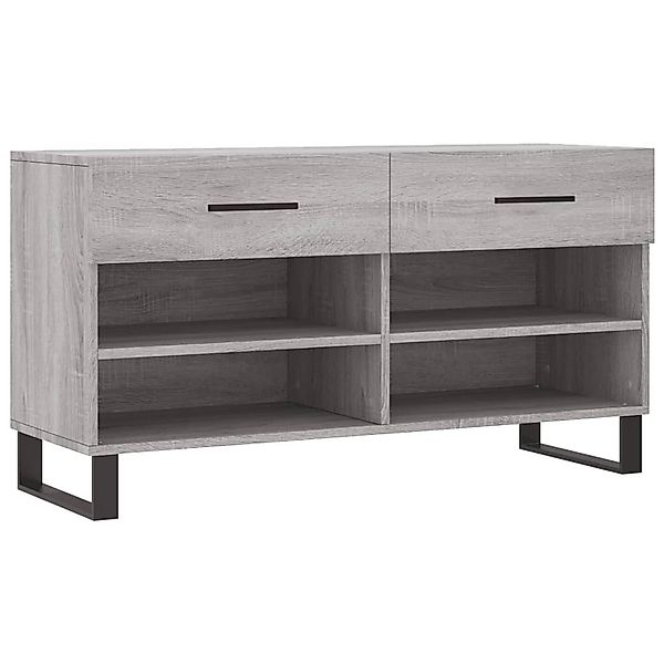 vidaXL Schuhregal Schuhbank Grau Sonoma 102x35x55 günstig online kaufen