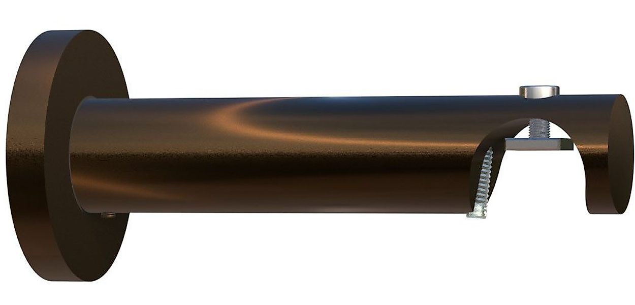 indeko Kombiträger, Innenlaufsysteme, Vorhangstangen, (1-St), Ø günstig online kaufen
