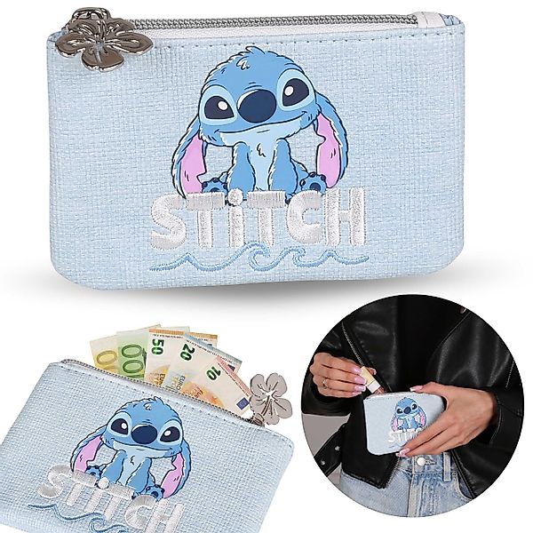 Sarcia.eu Brieftasche Disney Stitch blaue Geldbörse günstig online kaufen