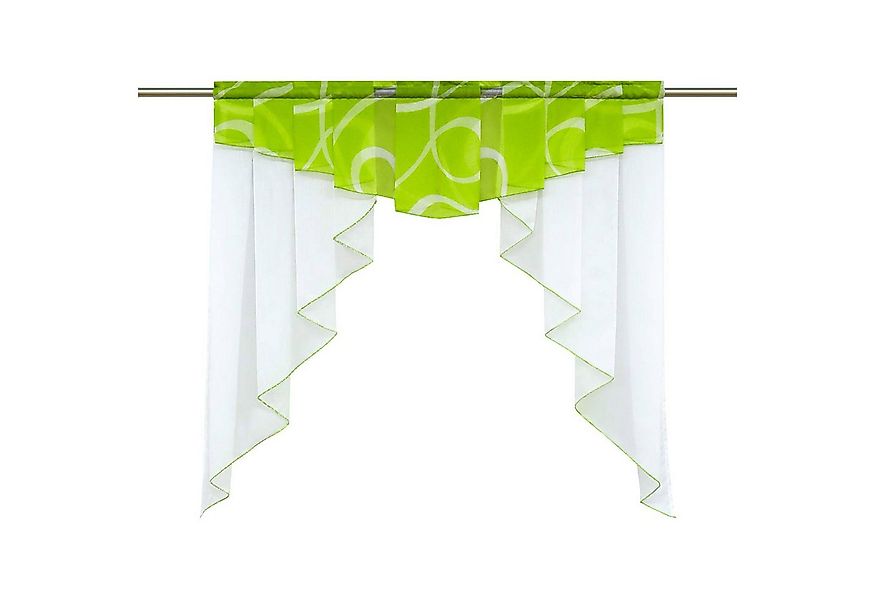 Refttenw Scheibengardine Modern Gardinen Kurz Bistrogardinen mit Kräuselban günstig online kaufen