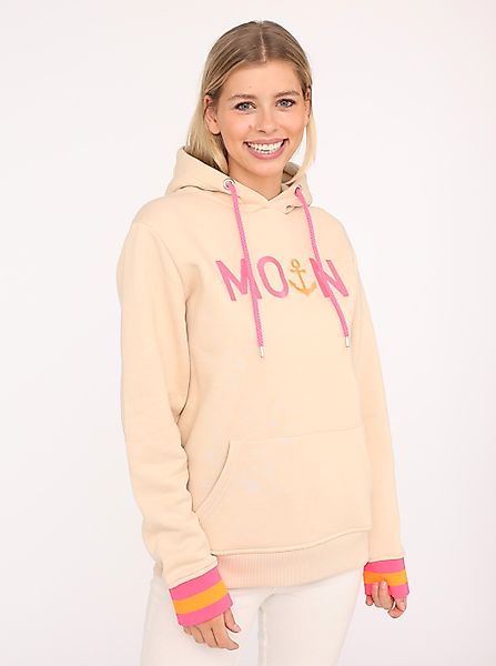 Zwillingsherz Hoodie "Rahel" Kontrastbündchen, Kängurutasche, Langarm, günstig online kaufen