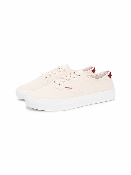 Tommy Hilfiger Sneaker "TH VULC CUP CVS" Freizeitschuh, Halbschuh, Schnürsc günstig online kaufen