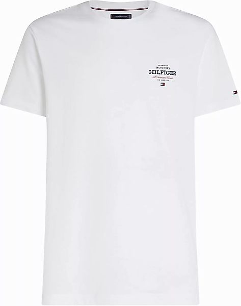 Tommy Hilfiger T-shirt Logo Monotype Weiß - Größe M günstig online kaufen
