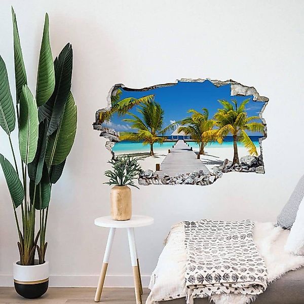 K&L Wall Art Wandtattoo 3D Palmen günstig online kaufen