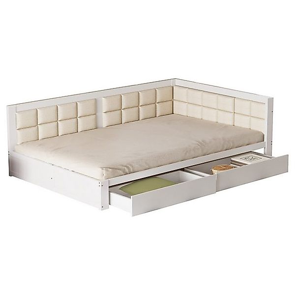 OKWISH Schlafsofa Daybett Tagesbett Doppelbett Stauraumbett Kinderbett Pols günstig online kaufen