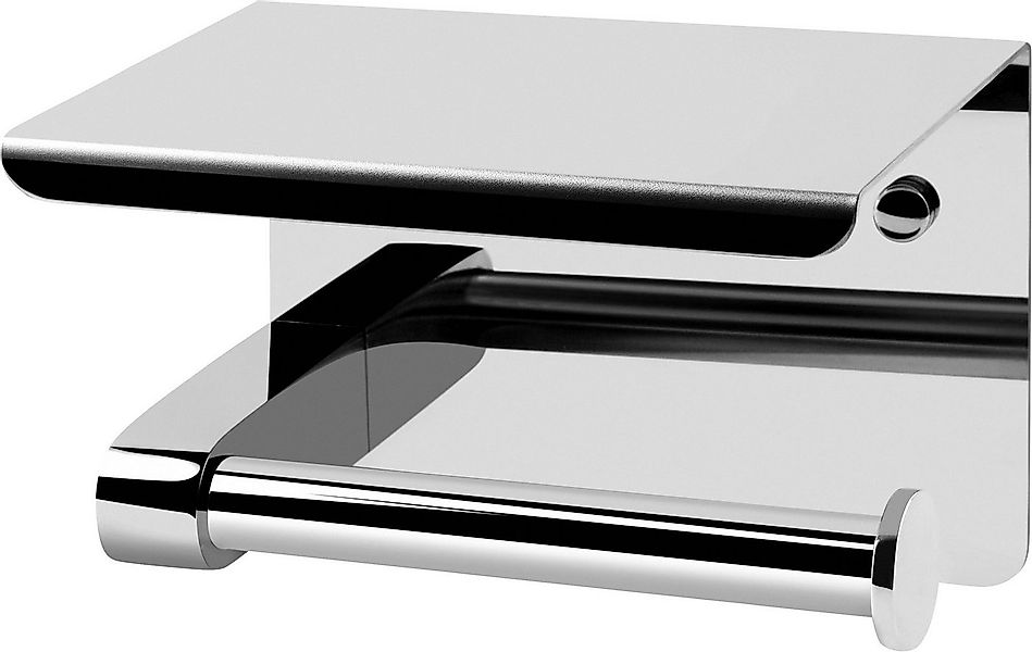 CORNAT Toilettenpapierhalter Mit Ablage, 2 verschiedene Befestigungsoptione günstig online kaufen