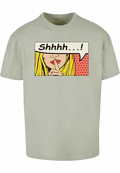 Merchcode T-Shirt "Merchcode Herren Silent Sign Comic Heavy Oversized Tee", günstig online kaufen
