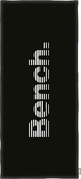 Bench. Strandtuch "Bench" mit dekorativem "Bench" Schriftzug günstig online kaufen