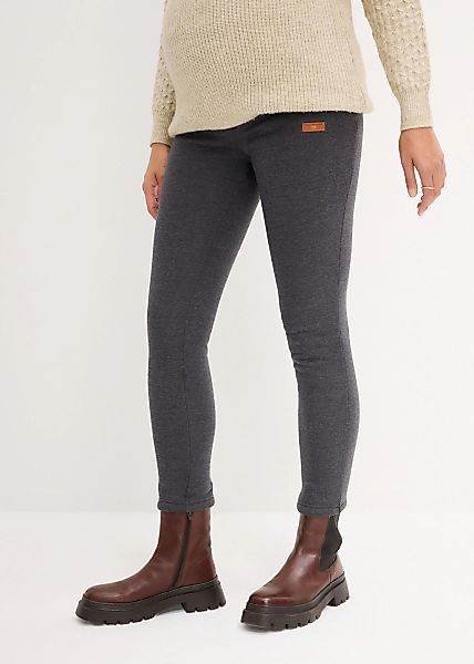 bonprix Umstandsleggings Wärmende Umstands-Leggings mit Teddyfutter günstig online kaufen