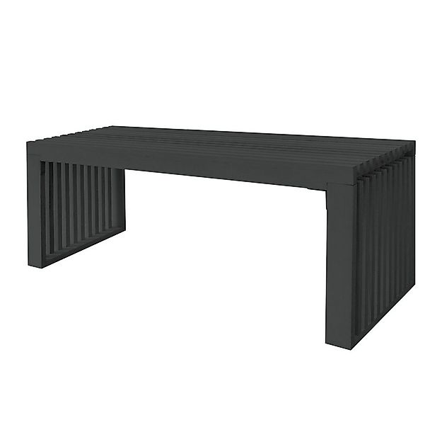 HOME DELUXE Sitzbank aus Holz LORA - 110 x 40 x 42 cm, Kiefernholz, Lamelle günstig online kaufen