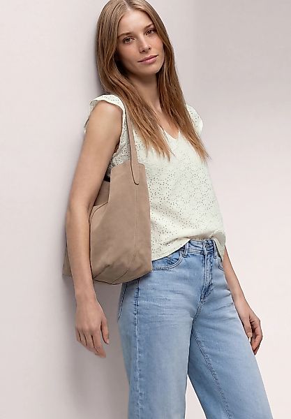 STREET ONE V-Shirt mit V-Ausschnitt günstig online kaufen