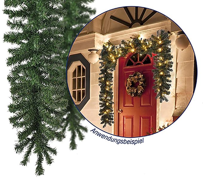 Kunstgirlande Künstliche Tannengirlande Deko 270cm, Haushalt International günstig online kaufen