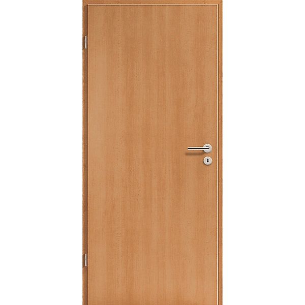 GetaDoor Zimmertür Dekorfolie Holznachbildung Buche 61 x 198,5 cm Anschlag günstig online kaufen